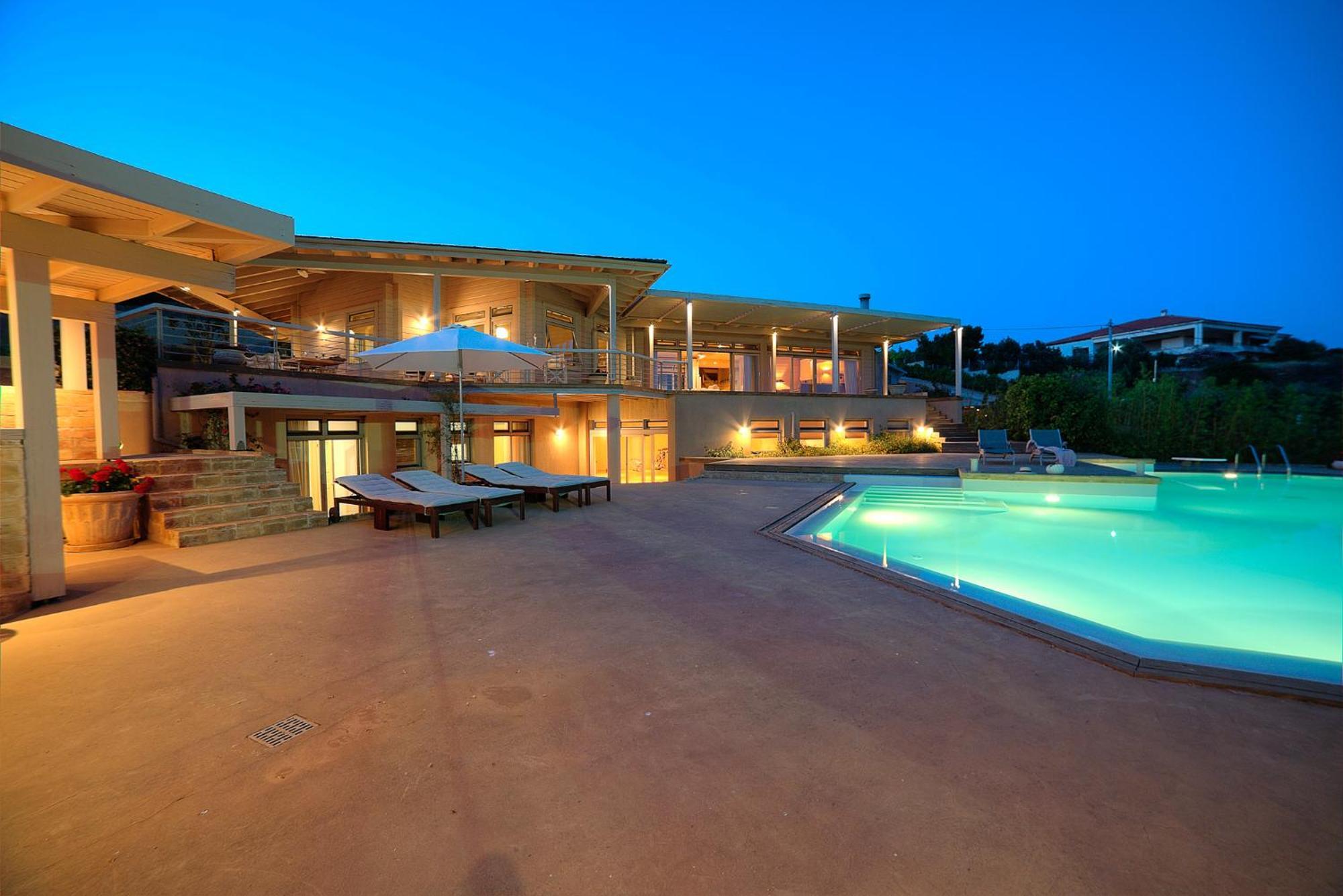Lyciponon Villa Anavyssos Bagian luar foto
