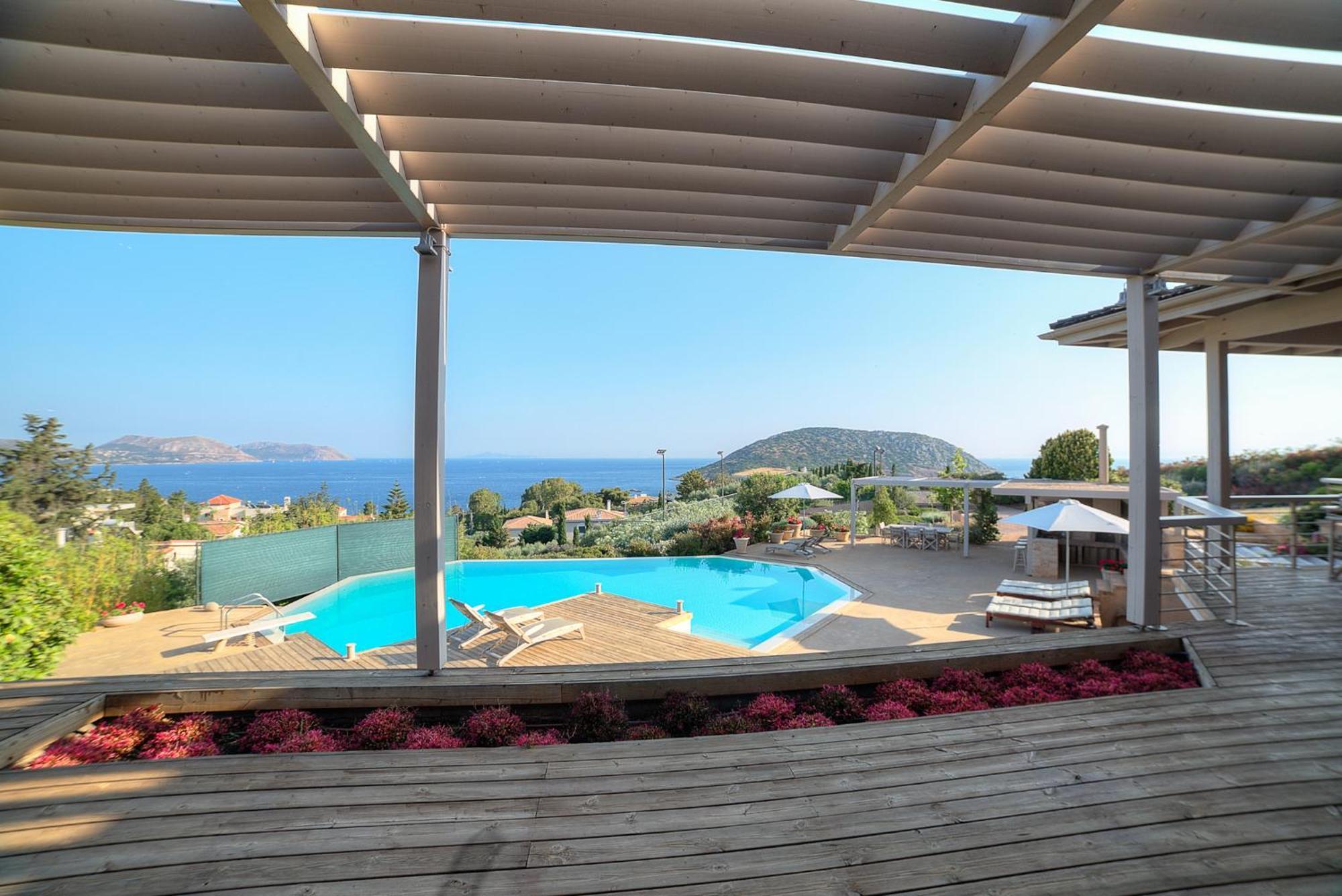 Lyciponon Villa Anavyssos Bagian luar foto
