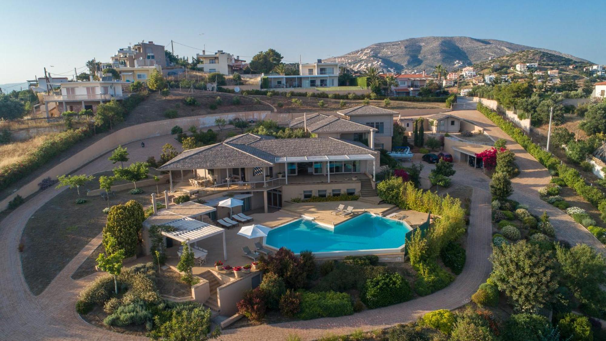 Lyciponon Villa Anavyssos Bagian luar foto